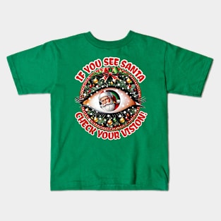 Nurse Christmas Ophthalmology a Ophthalmic Nurse Nursing Kids T-Shirt